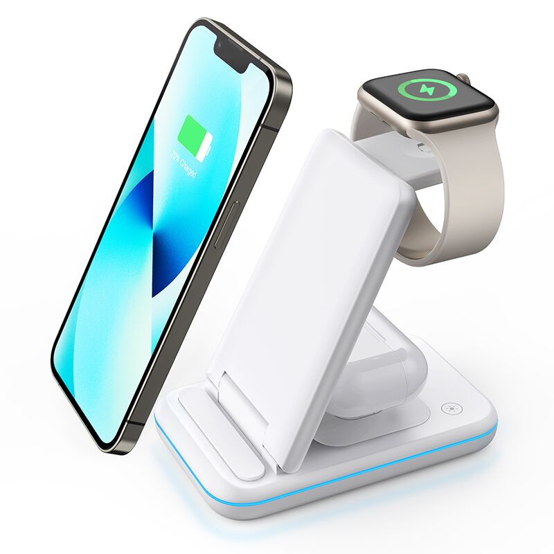 Z8A折りたたみ式3 in 1ワイヤレス充電器は企業向けギフトに最適 - Wecent