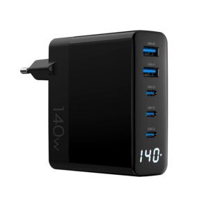 WEG-140W-2A3C 140W GaN充電器(EU・UK・US・AUSプラグ対応)
