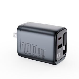 WEX100S 100W 着脱式ケーブル搭載GaN充電器